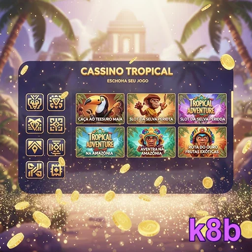 Interface mobile do k8b com acesso seguro e fluido